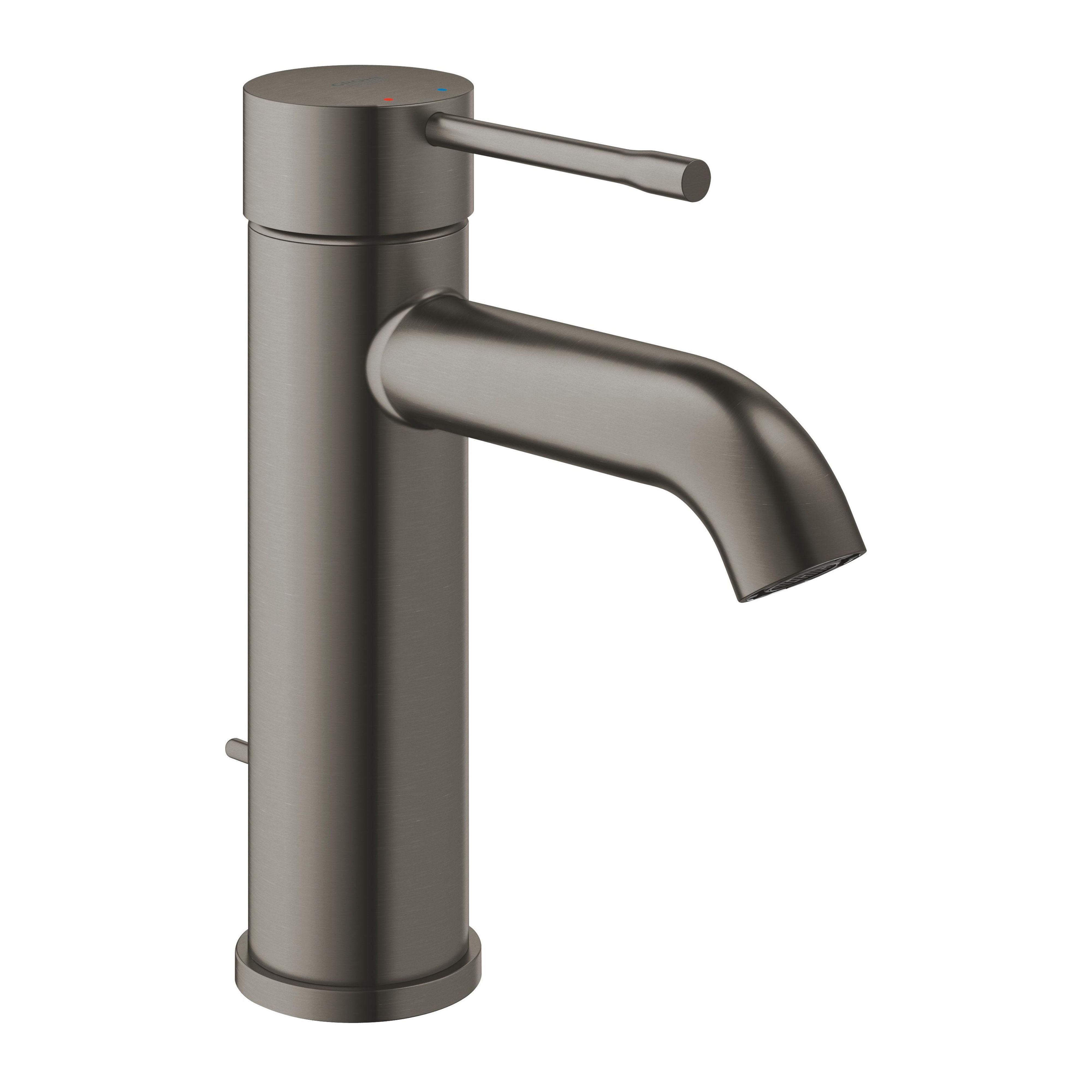 Grohe Essence grifo para lavabo de pie Brushed Hard Graphite 23589AL1