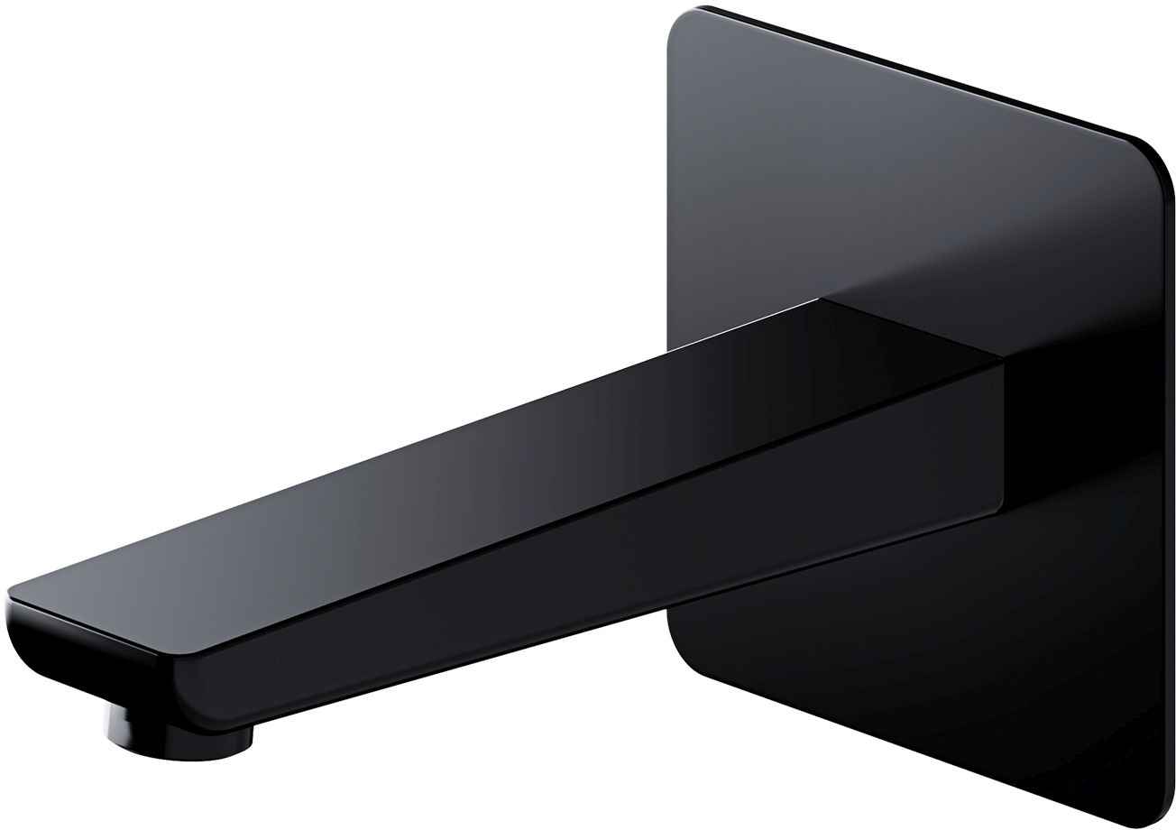 Omnires Parma caño de grifo bañera negro WDPARMABL