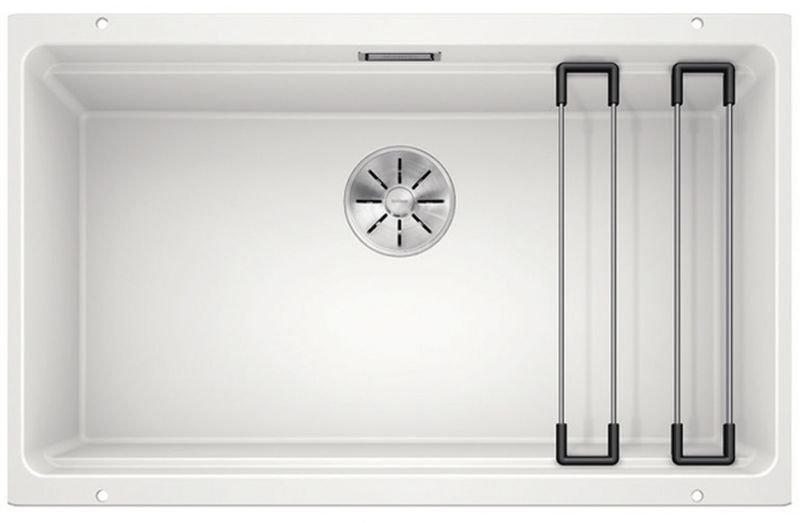 Blanco Etagon 700-U fregadero de granito 73x46 cm blanco 525171