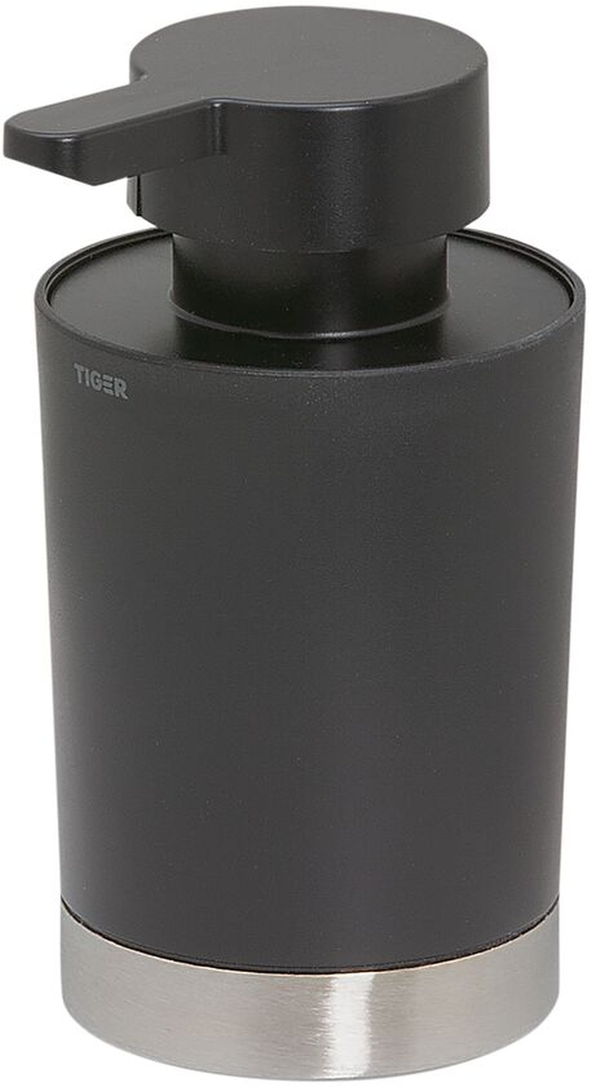 Tiger Tune dispensador de jabón 180 ml negro-acero 13261.3.09.46