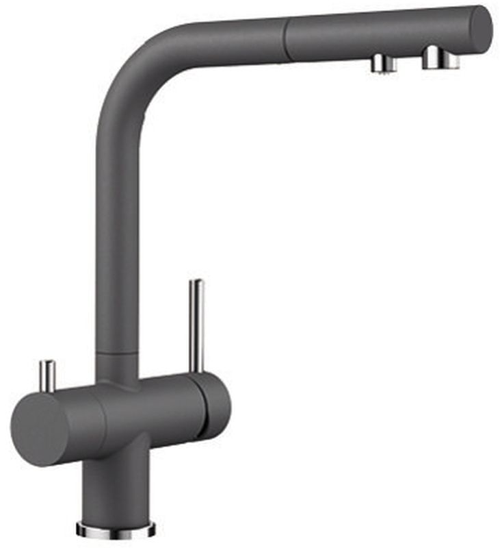Blanco Fontas-S II grifo de cocina de pie grafito/gris 525207