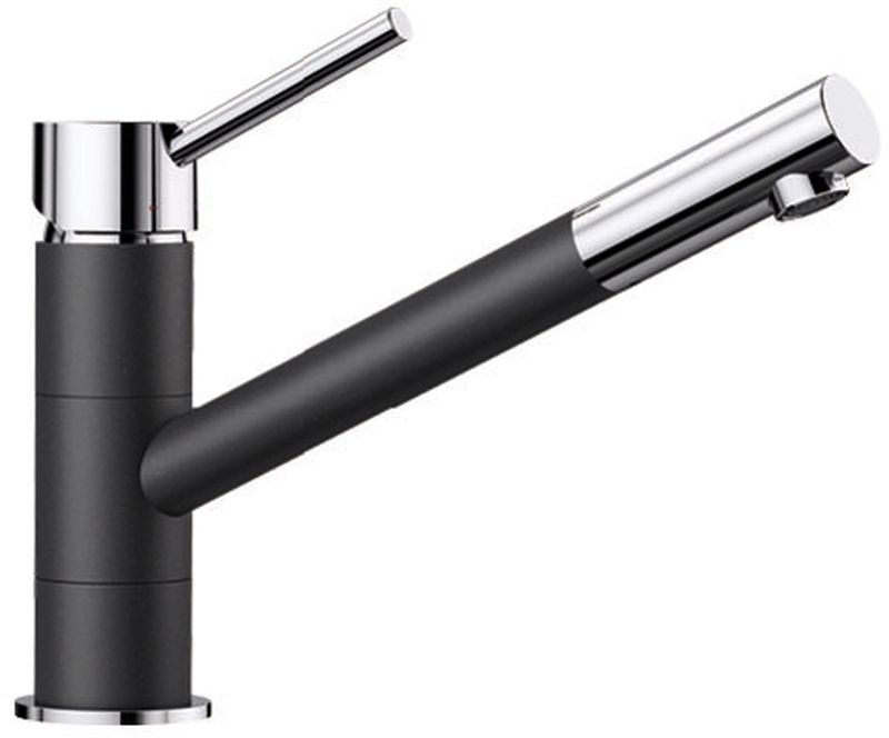 Blanco Kano grifo de cocina de pie cromo-antracita 525028