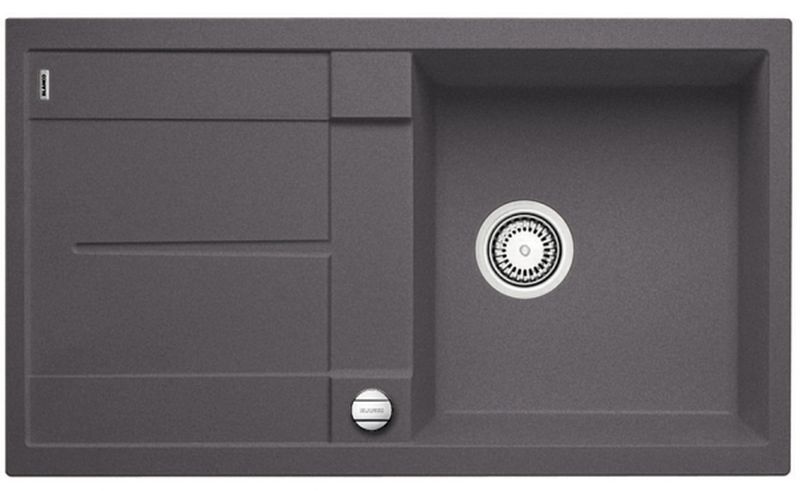 Blanco Metra 5 S fregadero de granito 86x50 cm gris/grafito/ónix 518871