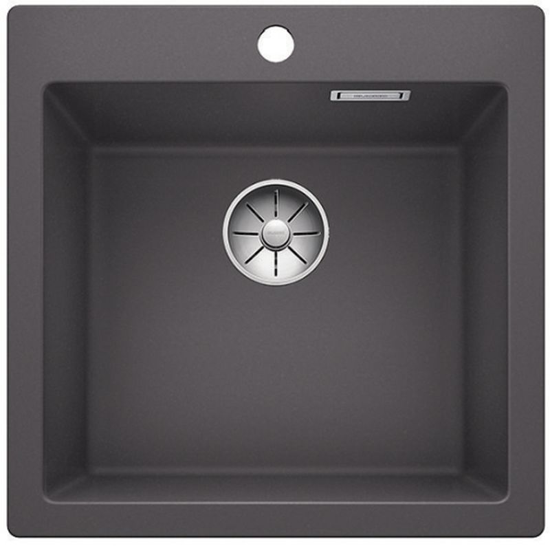 Blanco Pleon 5 fregadero de granito 51.5x51 cm gris/grafito/ónix 521669