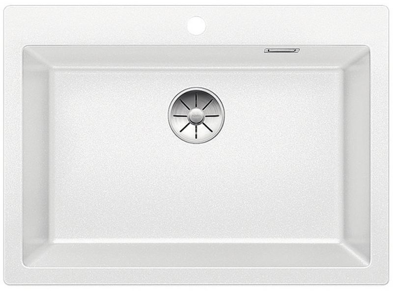 Blanco Pleon 8 fregadero de granito 70x51 cm blanco 523047