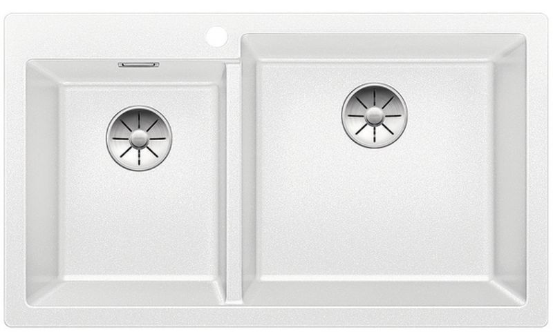Blanco Pleon 9 fregadero de granito 86x50 cm blanco 523061