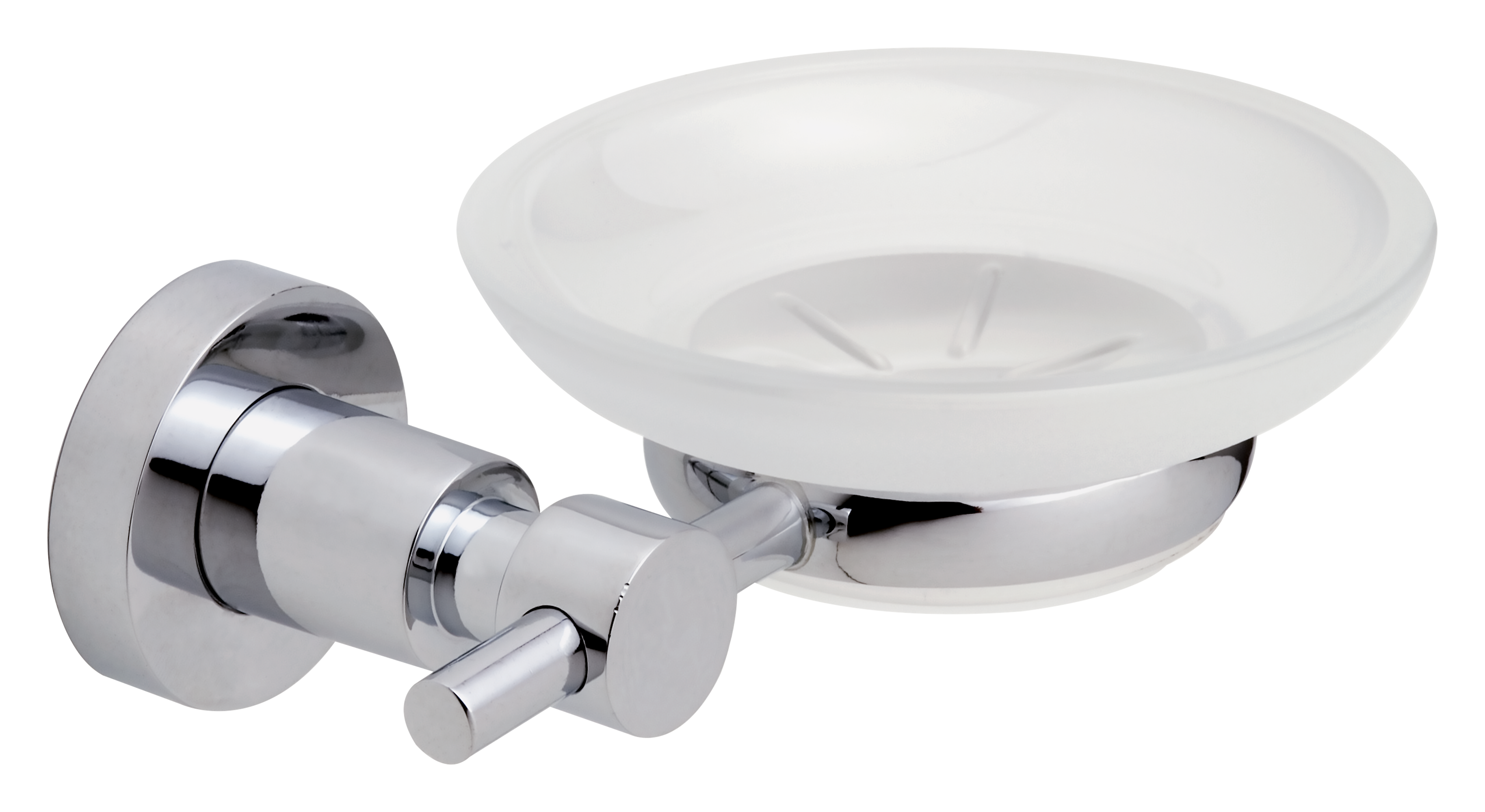 Tesa Loxx jabonera de pared cromo-blanco 40282-00000-00