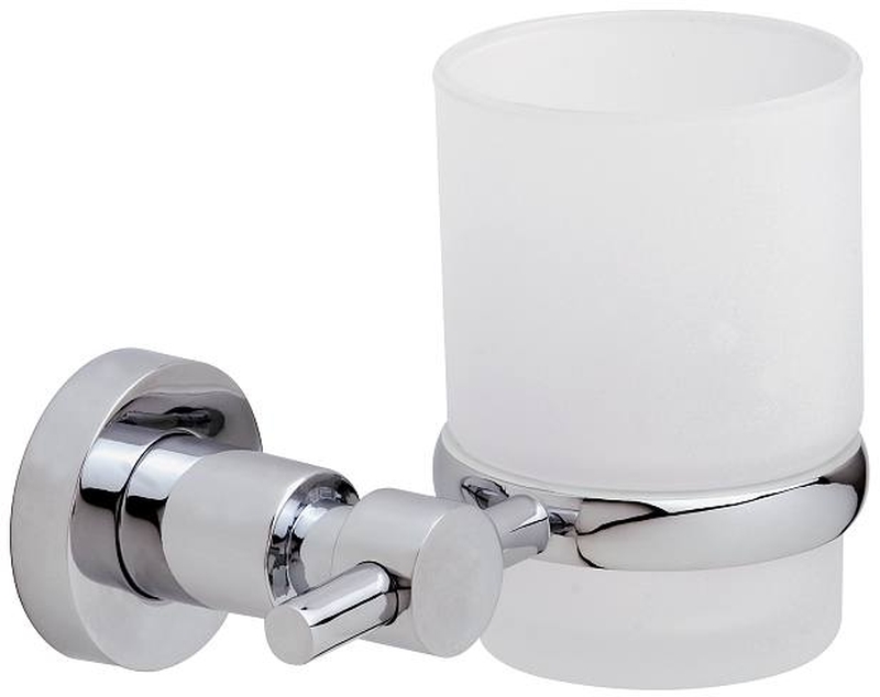 Tesa Loxx vaso para cepillos de dientes blanco-cromo 40284-00000-00