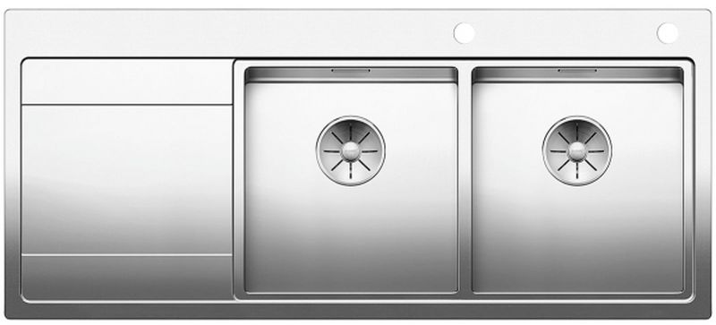 Blanco Divon II 8 S-IF fregadero de acero 116x51 cm 521665