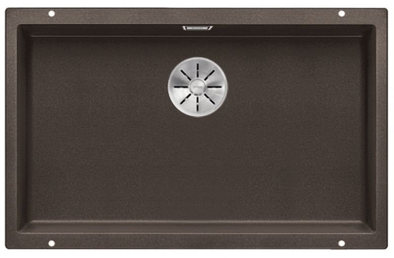 Blanco Subline 700-U fregadero de granito 70x40 cm marrón 523451