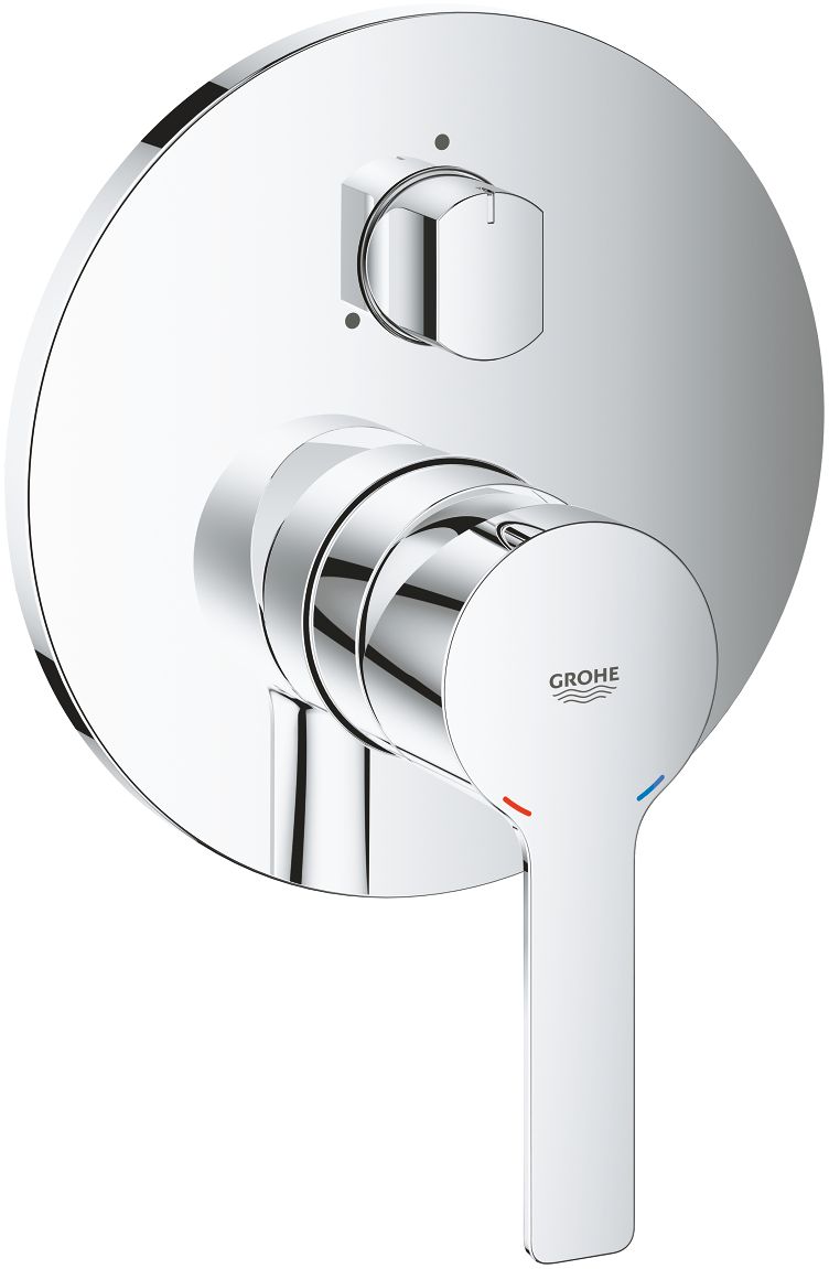Grohe Lineare grifo de bañera y ducha empotrado StarLight Chrome 24095001