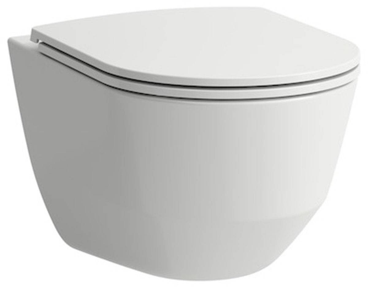 Laufen Pro A miska WC wisząca bez kołnierza biały połysk H8209654000001