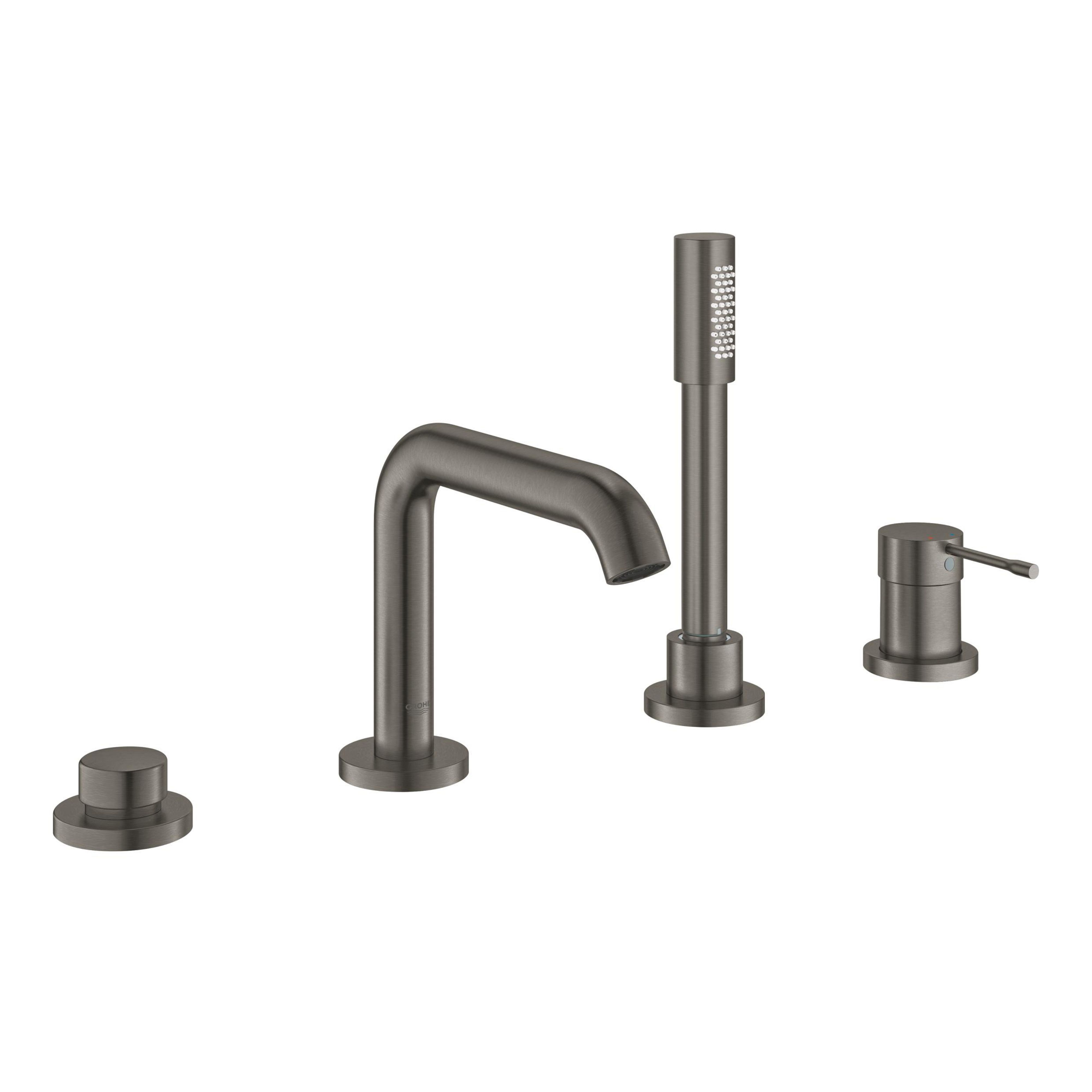 Grohe Essence grifo de bañera y ducha en bañera Brushed Hard Graphite 19578AL1
