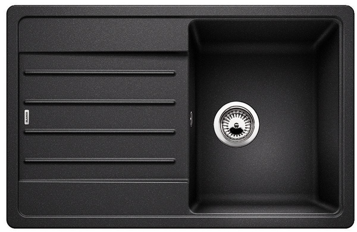 Blanco Legra 45 S fregadero de granito 78x50 cm antracita 522201