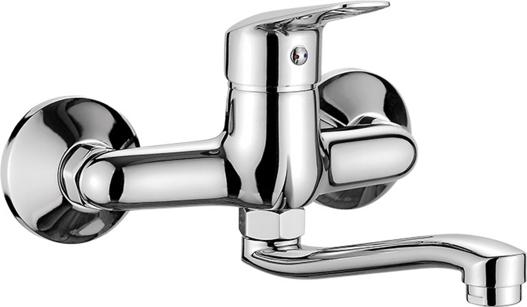 Deante Neo Boro grifo para lavabo a pared cromo BMO_050M