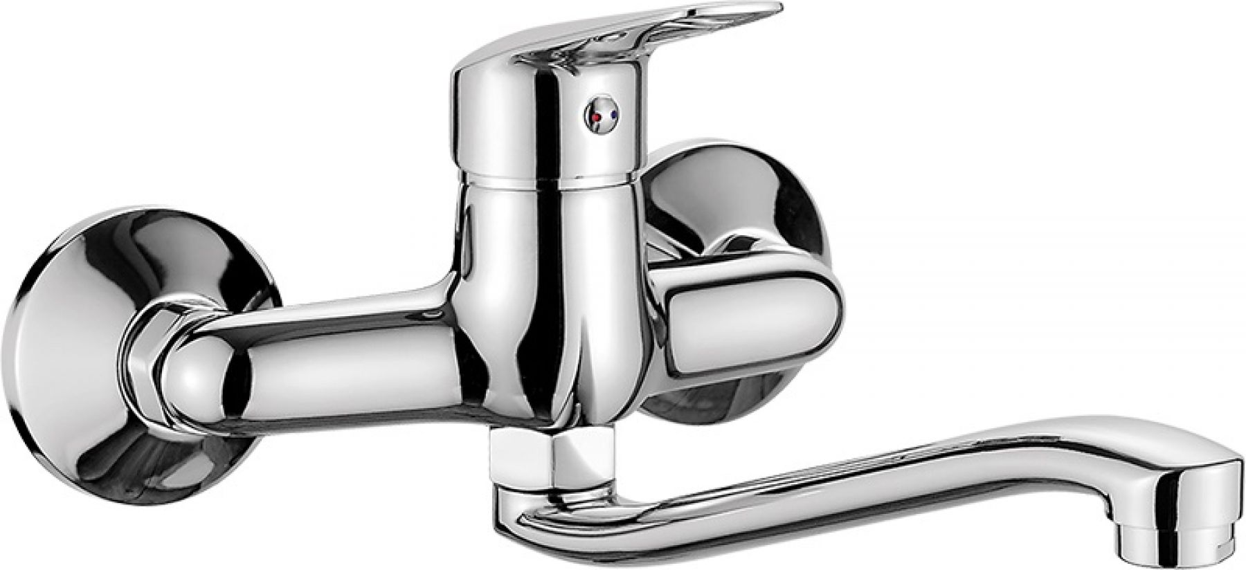 Deante Neo Boro grifo de cocina a pared cromo BMO_080M