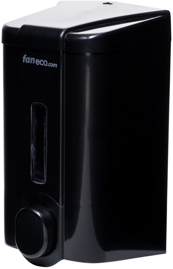 Faneco dispensador de jabón 1000 ml negro S1000PGB