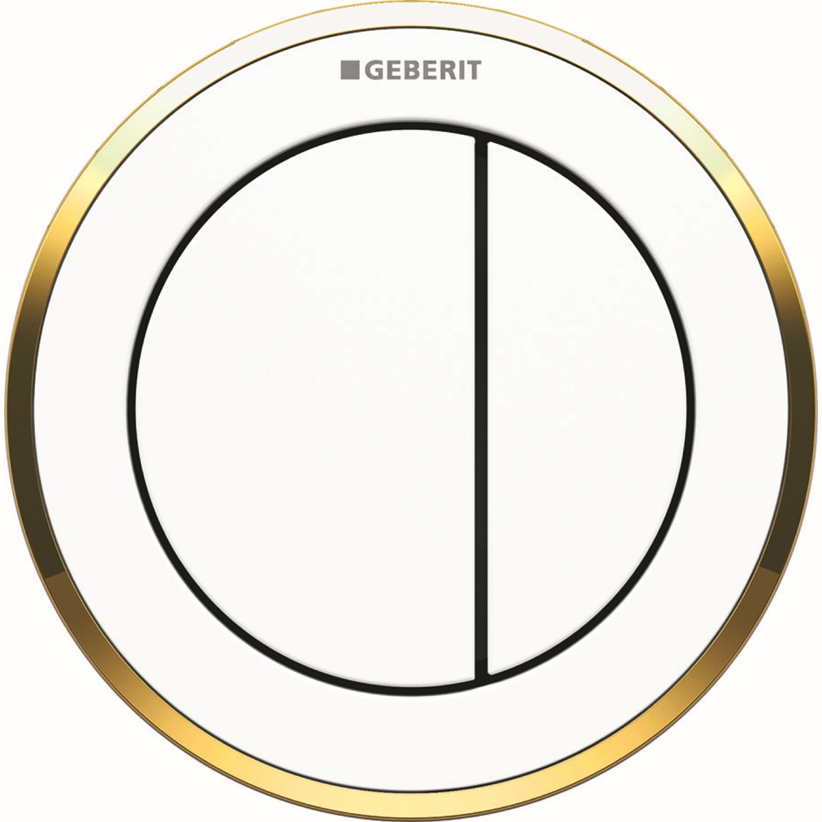 Geberit Typ 10 botón de descarga para WC blanco 116.057.KK.1