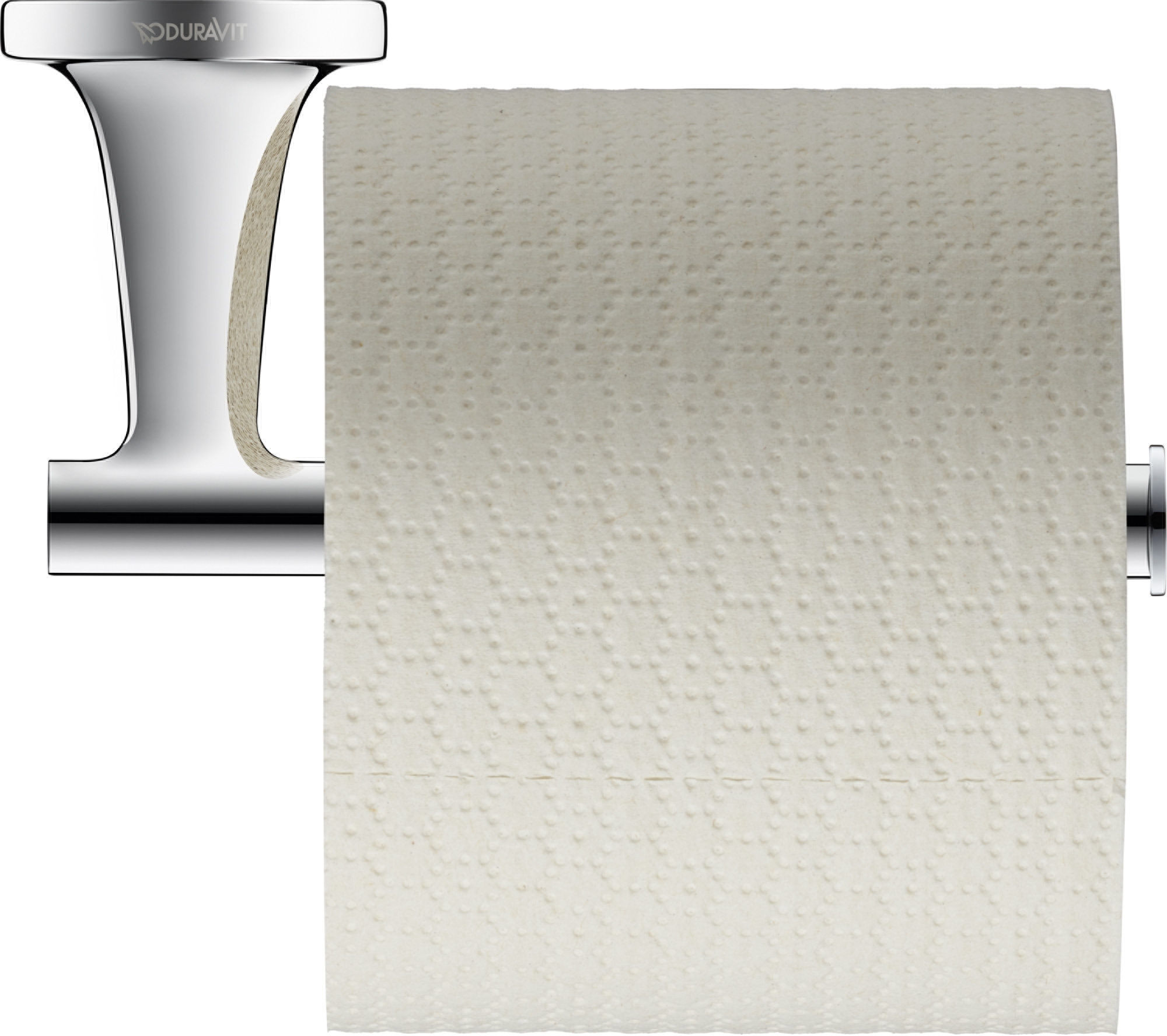Duravit Starck portarrollos de papel higiénico cromo 0099371000