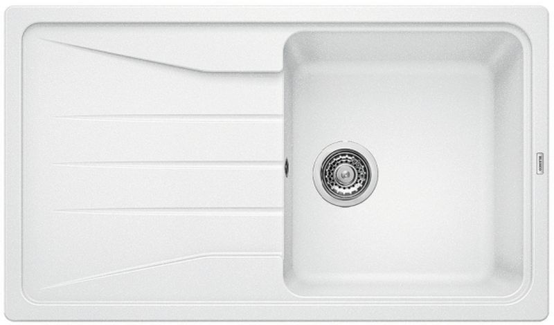 Blanco Sona 5 S fregadero de granito 86x50 cm blanco 519674