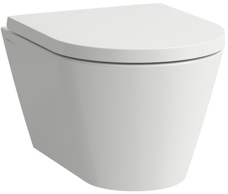 Laufen Kartell taza de inodoro suspendido sin reborde blanco brillante H8203330000001