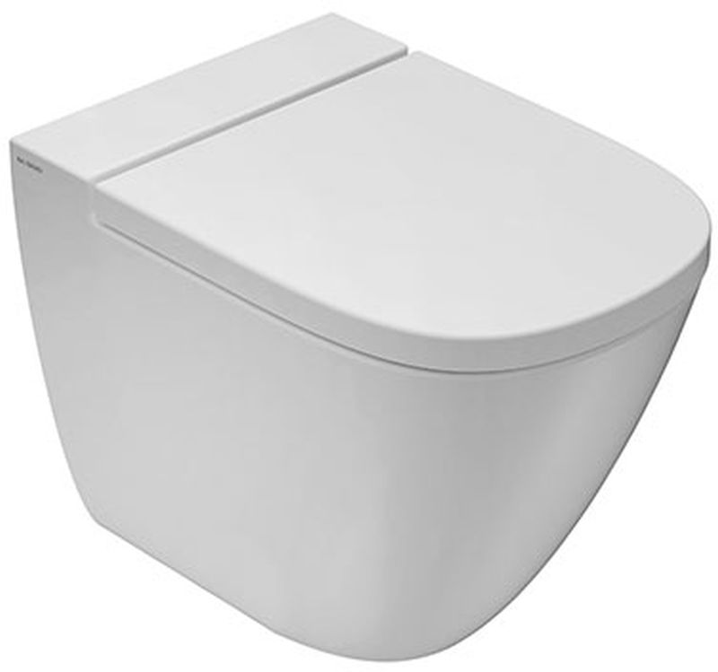 Globo Stockholm tapa de inodoro de cierre suave blanco LAR20.BI