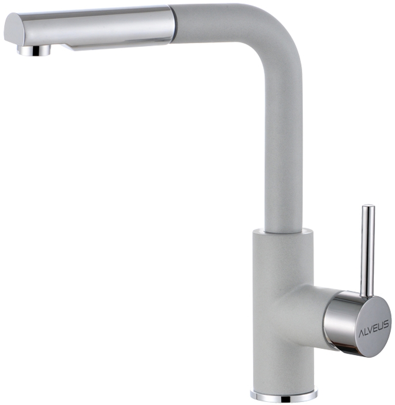 Alveus Siros grifo de cocina de pie grafito/gris 1129044