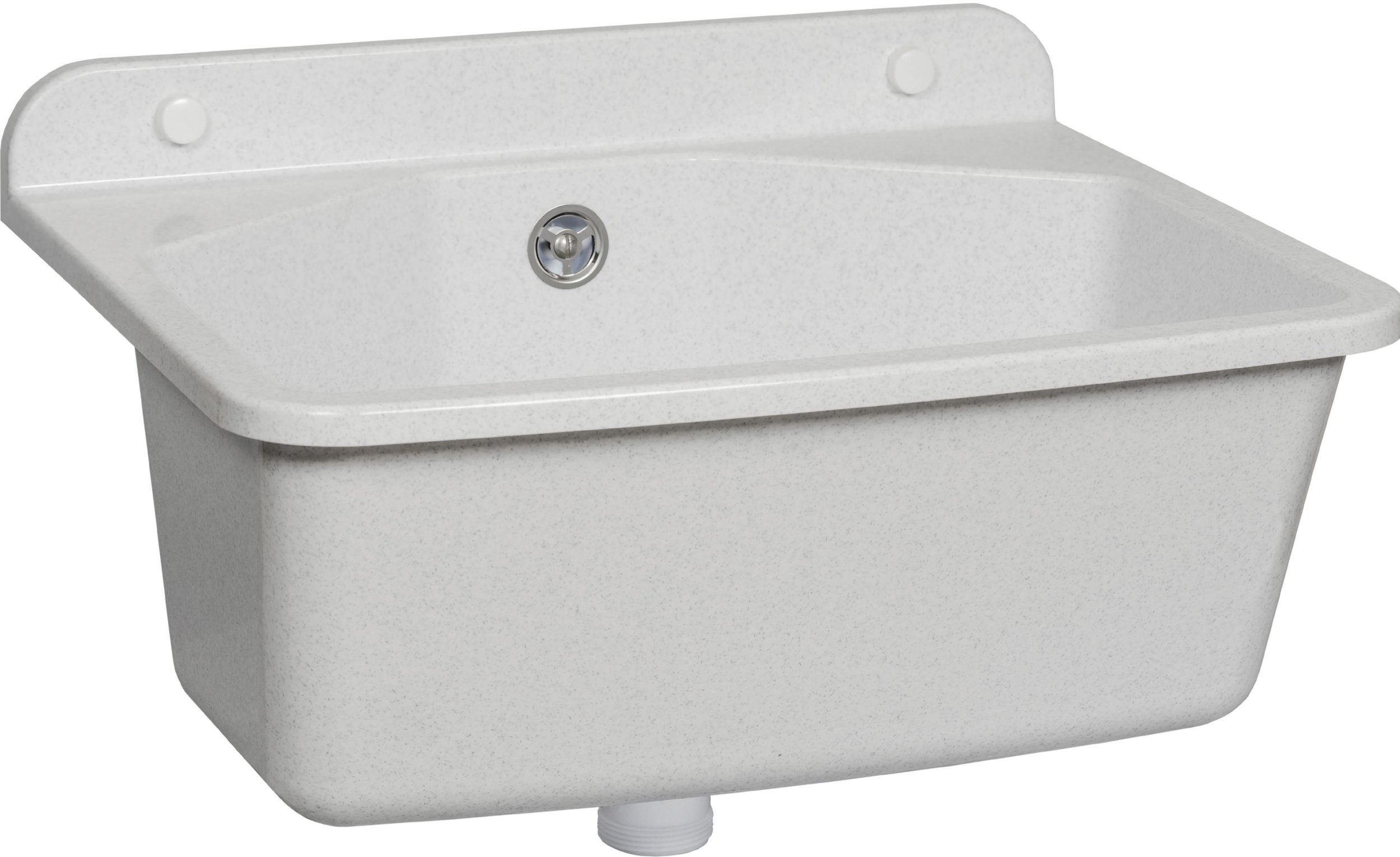 Ferro fregadero de servicio 46x37 cm plástico DRK37/46W