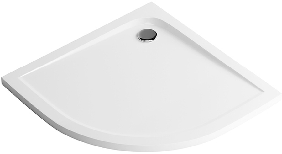 Excellent Sense plato de ducha semicircular 100x100 cm blanco BREX.SEN10WHN