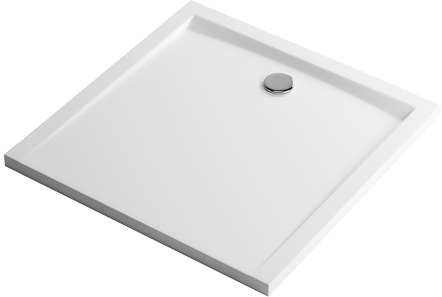 Excellent Forma plato de ducha cuadrado 80x80 cm blanco BREX.FOR08WHN
