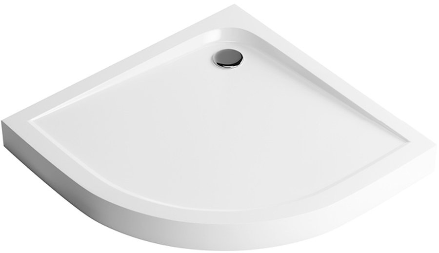 Excellent Sense plato de ducha semicircular 80x80 cm blanco BREX.SEN08WHC