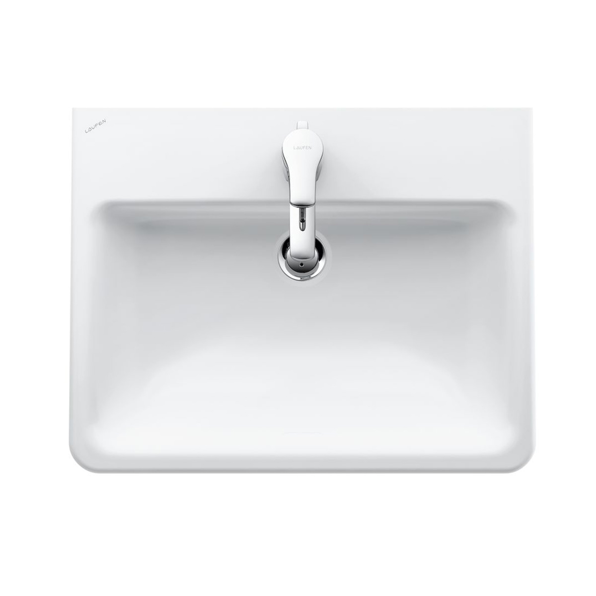 Laufen Pro S lavabo 56x44 cm rectangular empotrado blanco H8189630001041