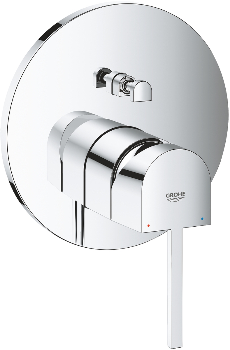Grohe Plus grifo de bañera y ducha empotrado StarLight Chrome 24060003