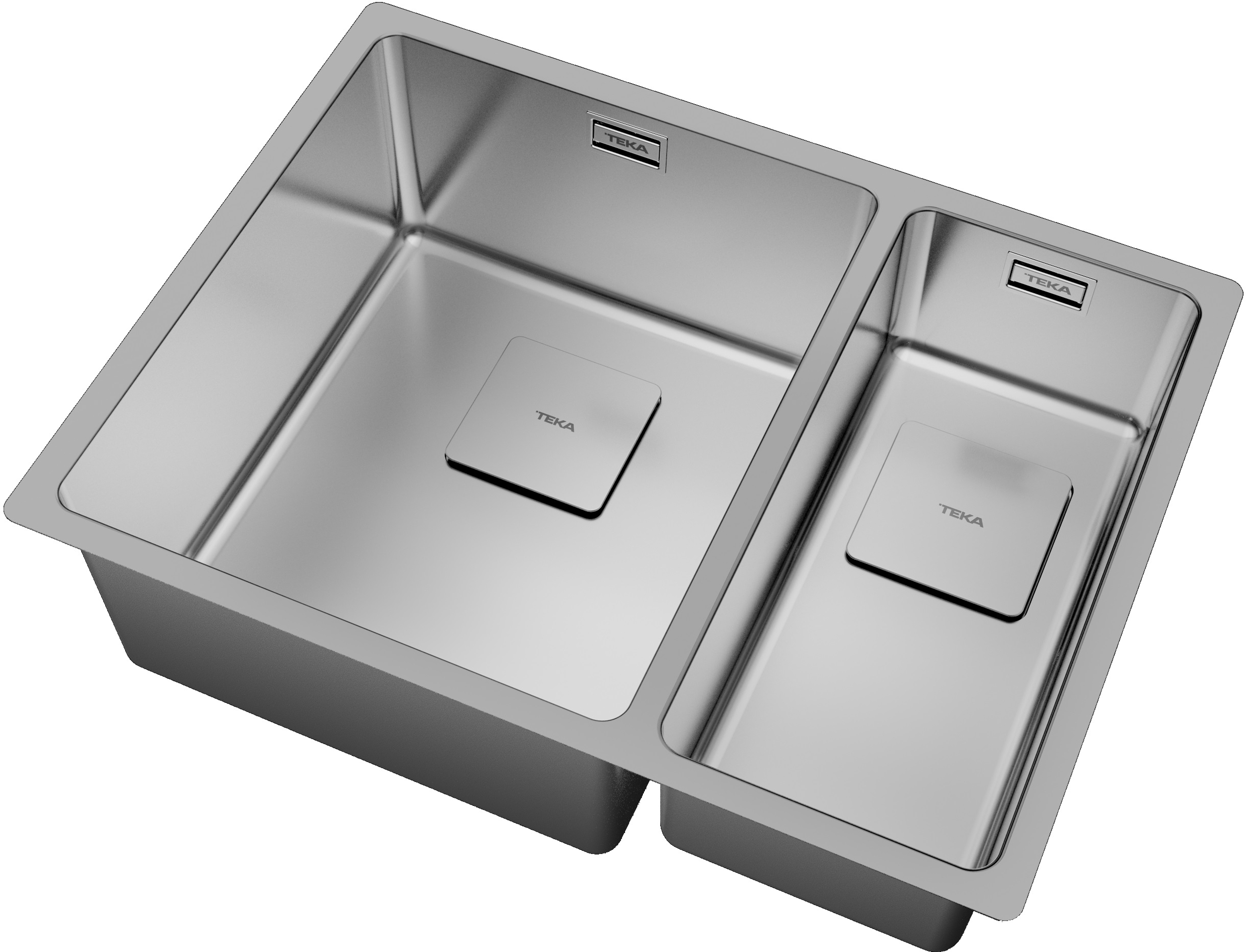 Teka Flexlinea fregadero de acero 58x44 cm acero 115030010