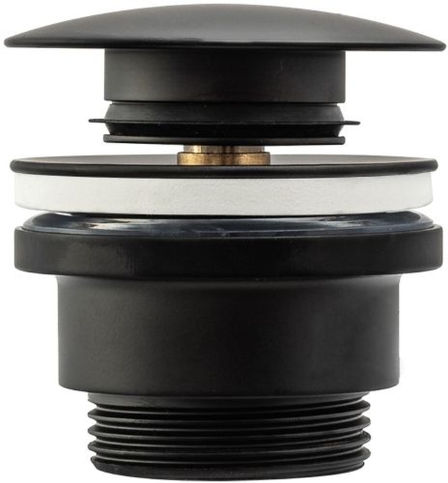 Rea tapón para lavabo negro REA-A5216