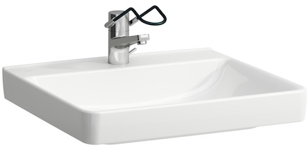 Laufen Pro Liberty lavabo 60x55 cm rectangular clásico para discapacitados blanco H8119500001561