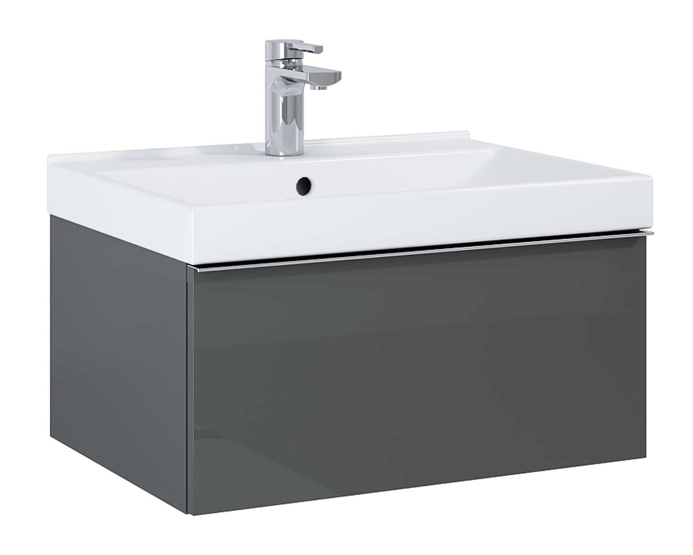 Elita Look armario 60x44.9x28.1 cm suspendido, para lavabo antracita RE010603026610