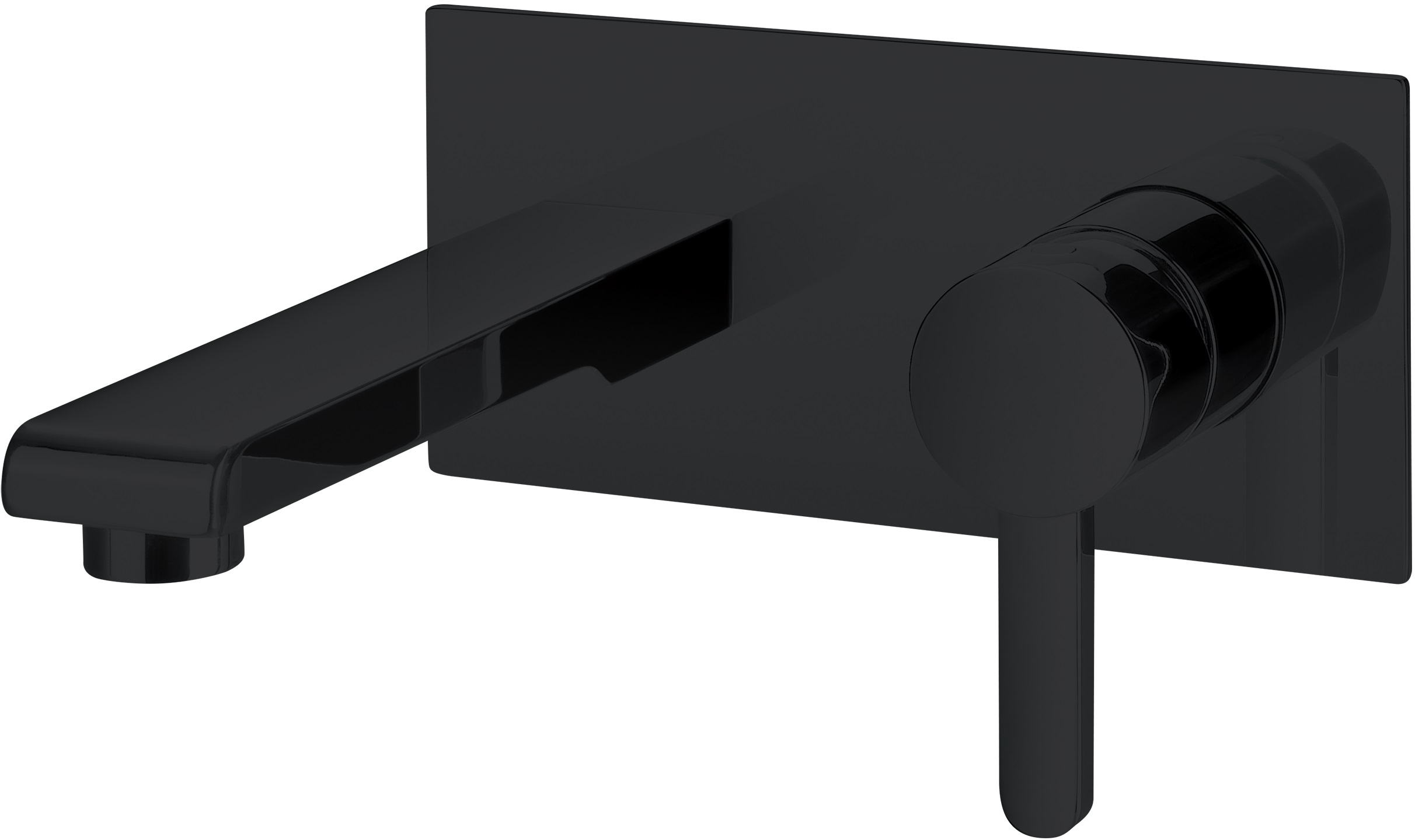 Omnires Darling grifo para lavabo empotrado negro DA5015BL