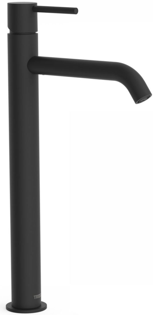 Tres Study Exclusive grifo para lavabo de pie negro 262.308.01.NM