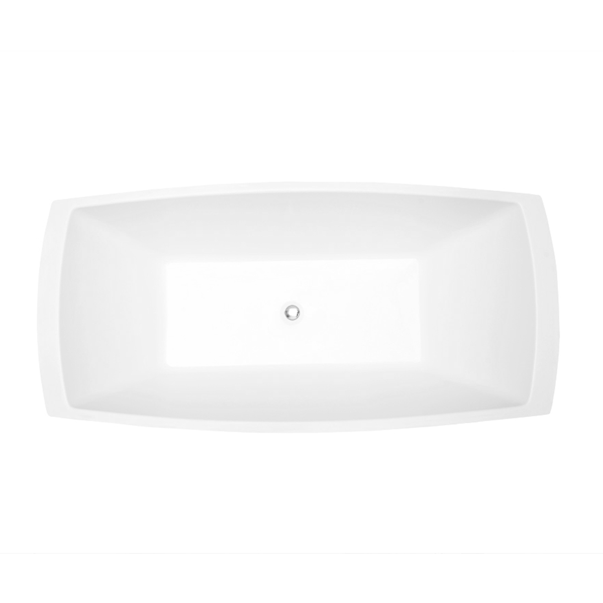 Hagser Elisa bañera exenta 170x80 cm rectangular blanco HGR20000012