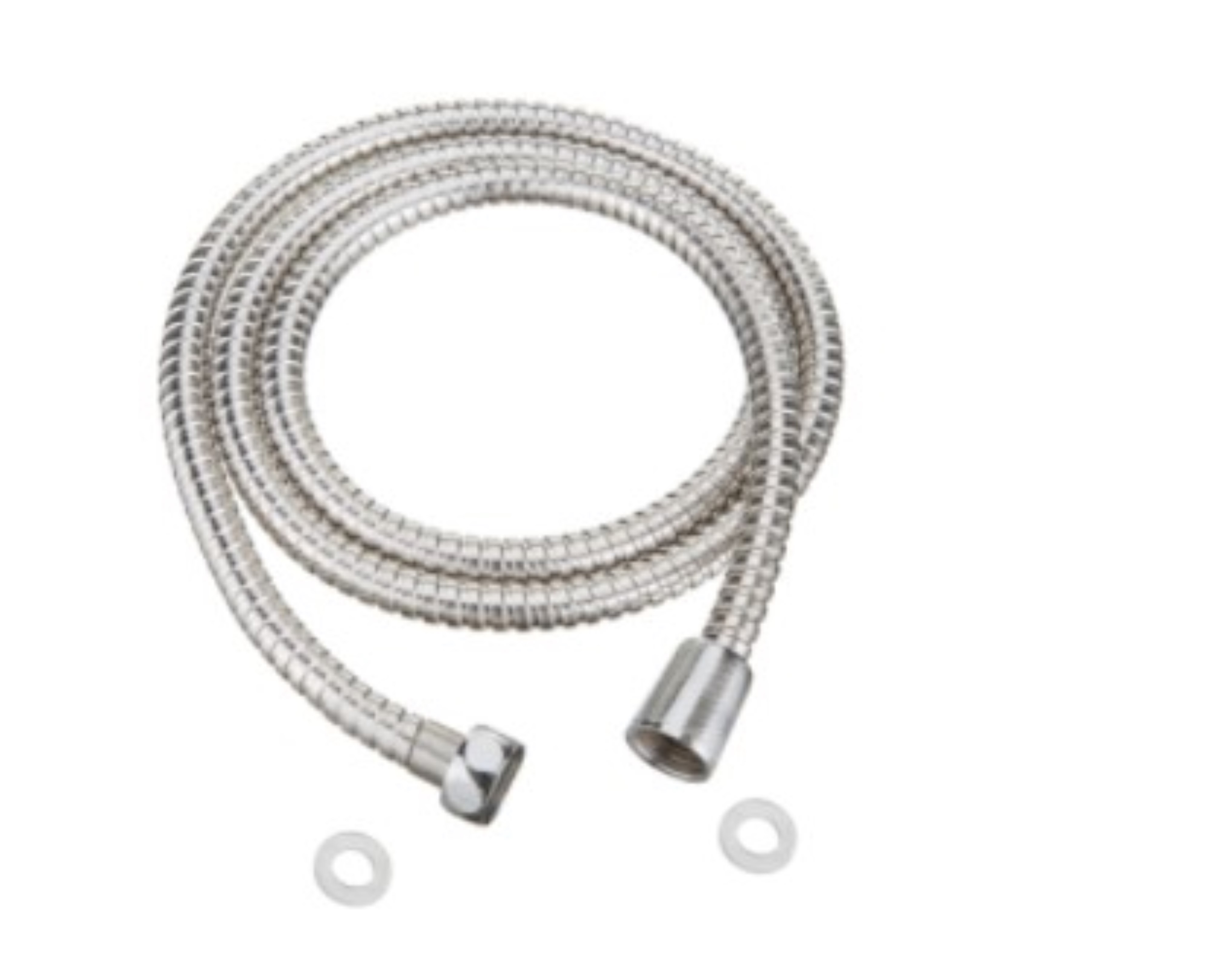 Invena manguera de ducha 150 cm cromo AW-41-150