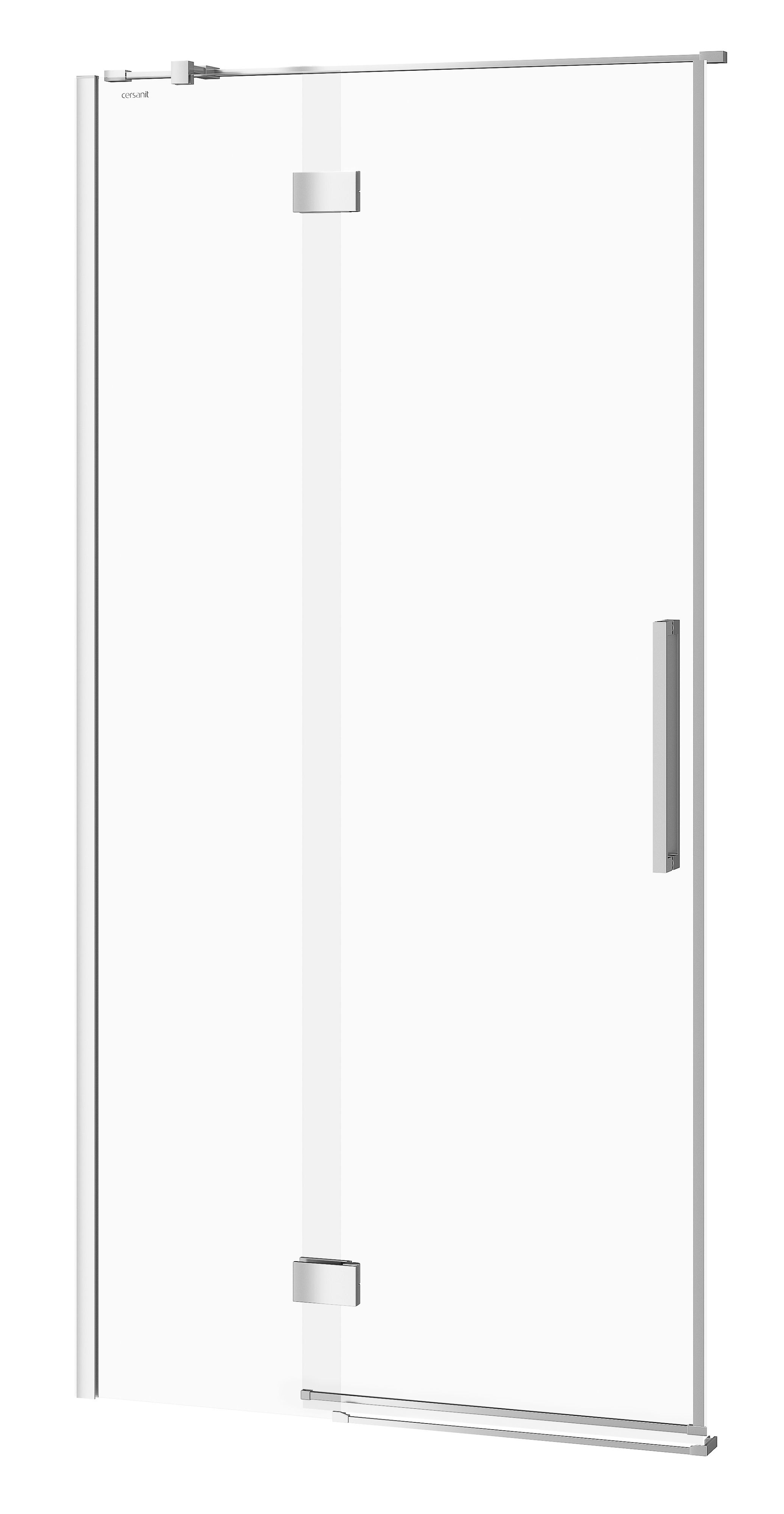 Cersanit Crea puerta de ducha 100 cm oscilante cromo brillante/vidrio transparente S159-001