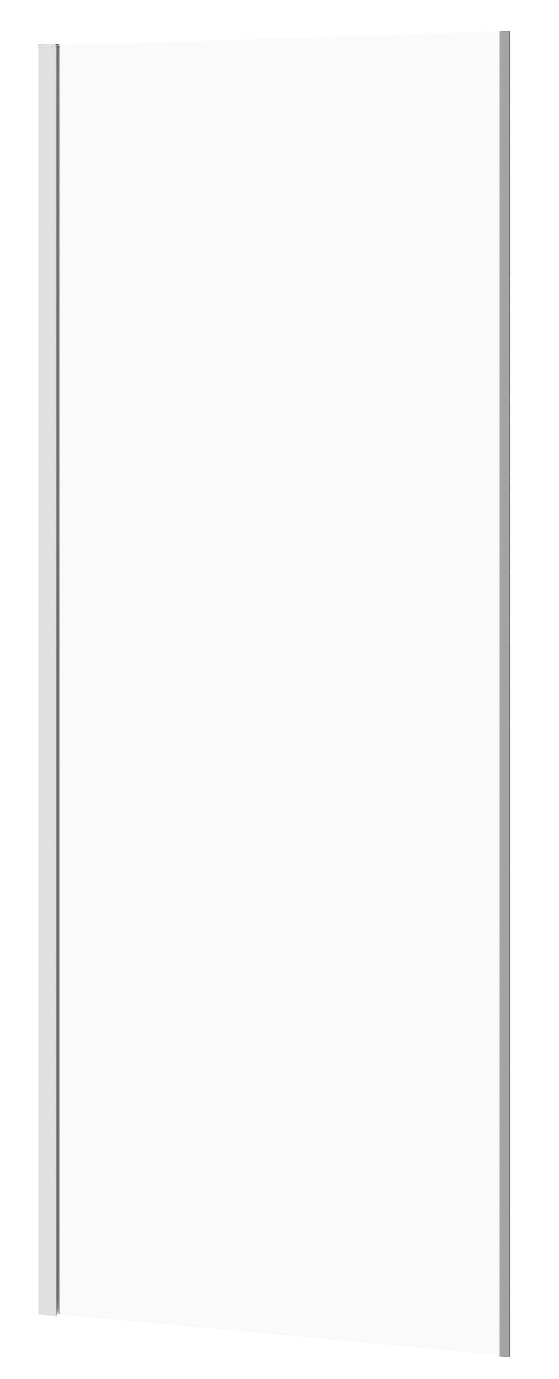 Cersanit Crea mampara de ducha 80 cm cromo brillante/vidrio transparente S159-009