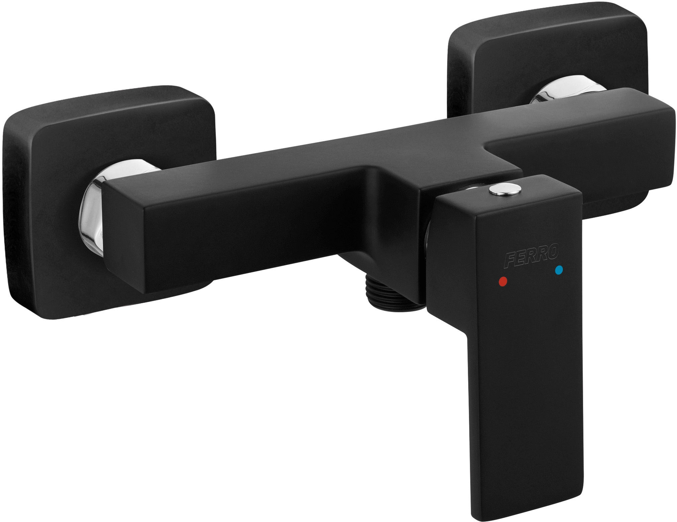 Ferro Zicco Black grifo para ducha a pared negro BZI7BL