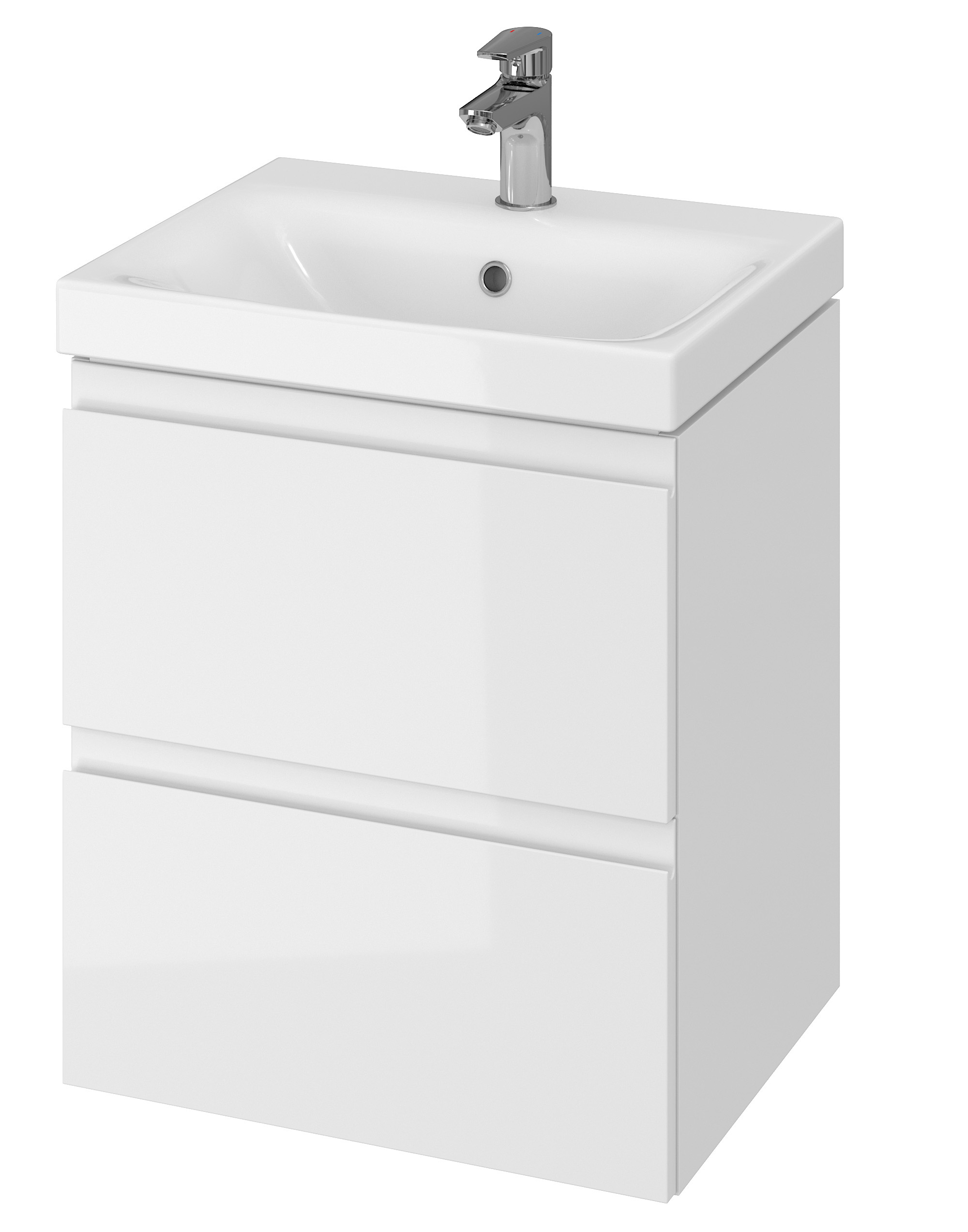 Cersanit Moduo lavabo con mueble 50 cm blanco S801-230-DSM
