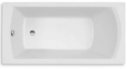 Roca Linea Slim bañera rectangular 150x70 cm blanco A248540000