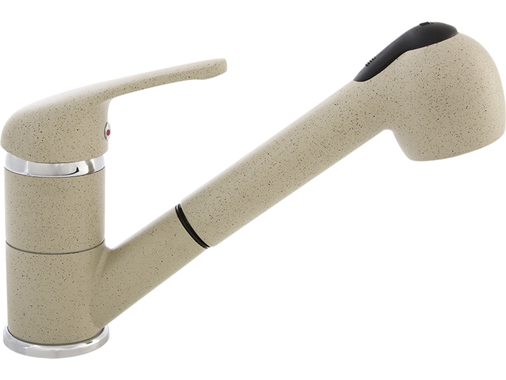 Laveo Daga grifo de cocina de pie beige BLG469D