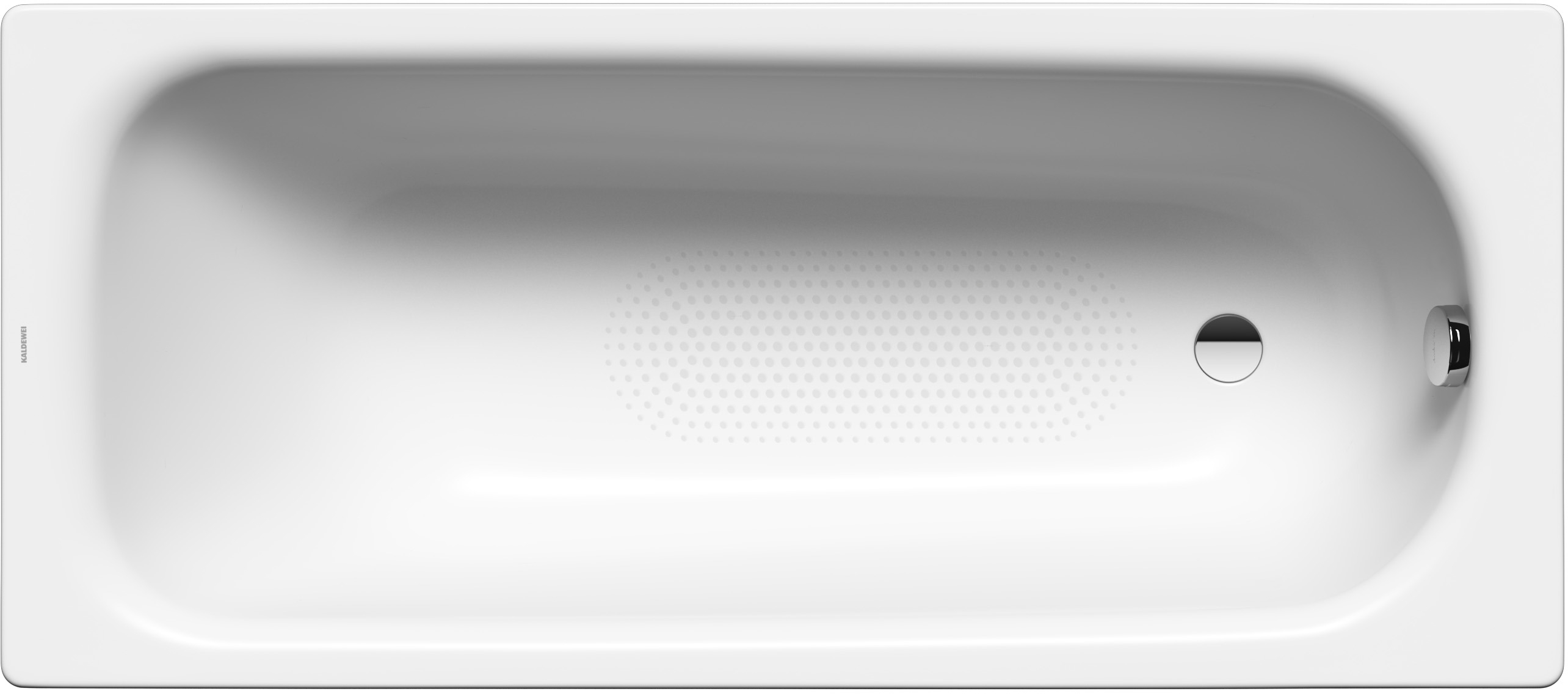 Kaldewei Saniform Plus bañera rectangular 140x75 cm blanco 113734010001