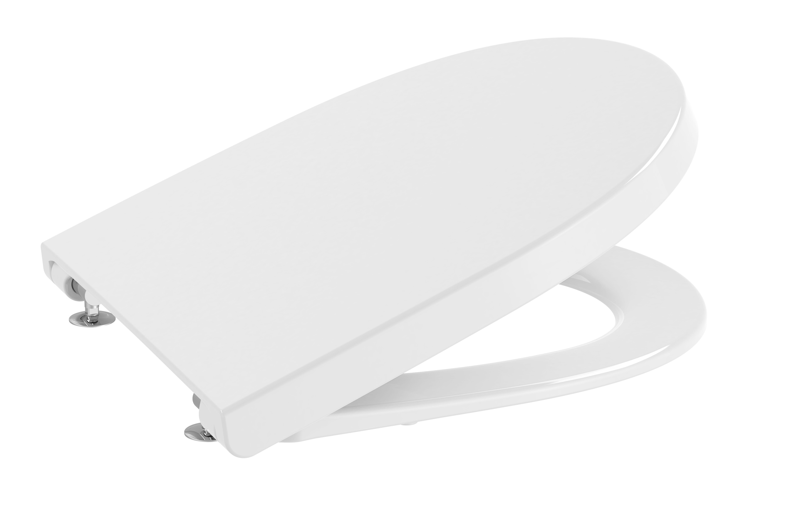 Roca Meridian tapa de inodoro de cierre suave blanco A8012AC00B