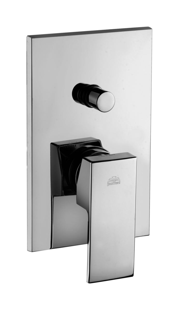 Paffoni Level grifo de bañera y ducha empotrado cromo LES015CR